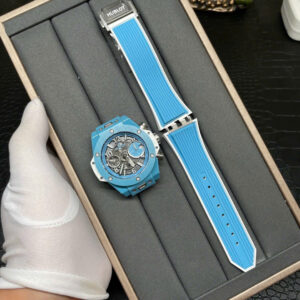 HUBLOT BIG BANG UNICO SKY BLUE REPLICA 11 WATCH BBF FACTORY 42MM (2)